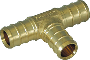 f1807 brass fittings pex lf press type