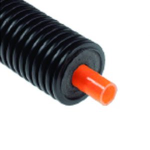 Pre-Insulated Single PEX-a Barrier Tubing 90mm Outer Jacket