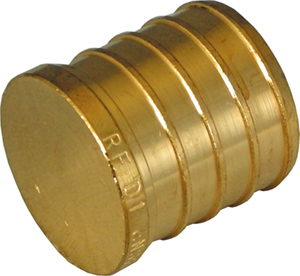 LF Brass - Plug - F1807 - 1/2 in. PEX