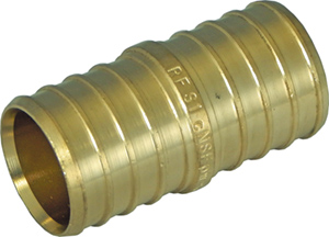 LF Brass - Coupling - F1807 - 1 in. PEX x 1 in. PEX