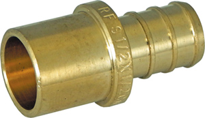 LF Brass - Sweat Adapter  Male - F1807 - 1 in. PEX x 1 in. CU