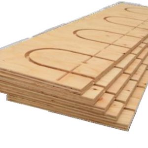 HeatPly - Radiant Wood Track - Turn-Around Panel - 6 in. O.C. - 12 in. x 48 in.