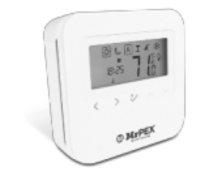 Radiant Programmable Thermostat 24 VAC - with sensor - 3 Wire