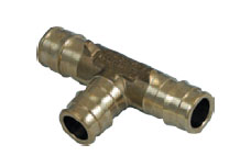 LF Brass - Tee F1960 - 1 in. PEX x 1 in. PEX x 1 in. PEX